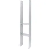 Alberts Beslag H-paalhouders lichte breedte 141 mm