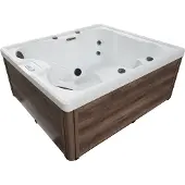 Badstuber Palermo outdoor whirlpool 4-persoons wit
