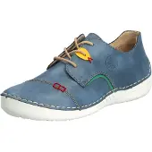 Rieker Veterschoen blauw denim / geel / groen / rood