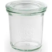 Aps WeckglazenSet met deksel - 24-delig - inhoud 0 -14 liter