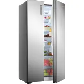 Hisense MS91518CC – Side-by-Side Amerikaanse Koelkast – 519 Liter – Energieklasse C – Inox