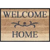 Kleen-Tex Deurmat Wash & Dry Welcome Home Beige - 40 x 60cm