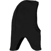 ZigZag - Kid's Pecan Knit Windproof Balaclava - Bivakmuts 48-50 cm, zwart