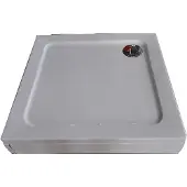 Sanotechnik Bora vierkante douchebak 90x90x14cm