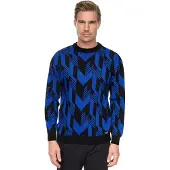Rusty neal Trui blauw / zwart