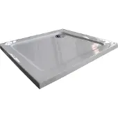 Badstuber Venus douchebak 80x80x5.5cm wit