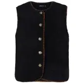 Ydence Dames Blazers Gilet Evelynn - Zwart - Maat L