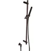 Hotbath Cobber Glijstang 90cm met handdouche Verouderd Messing