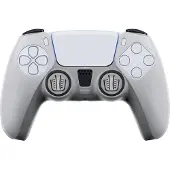 Playstation 5 - Siliconen Controller Skin En Thumb Grips Voor PS5 Dualsense Controller - Transparant