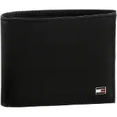 Tommy Hilfiger Portemonnee 'Eton Mini' zwart