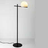 Estiluz Circ Vloerlamp Black