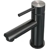 Brauer Gunmetal Edition lage opbouw wastafelmengkraan model A gunmetal geborsteld PVD