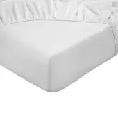 DoubleDry Hoeslaken 100% natuurlijk katoen tweepersoons 180x200 cm zacht &