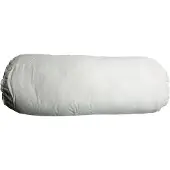 Mrs. Bloom - Linnen rolkussen 'Roll' (60cm x 20cm, Puur wit)