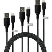 Speedlink - USB-A to USB-C Cable Set, black