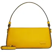 Liebeskind berlin Schoudertas Francis Calf Crossbody Bag Lemon Mosterdgeel
