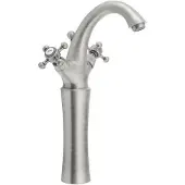Sapho Antea Wastafelmengkraan hoog met Pop Up Waste (H) 300mm, geborsteld nikkel