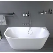 Ideavit Ligbad alexa arcryl 170x80x58 cm wit mat
