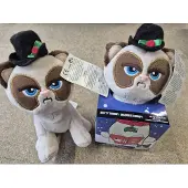 Gund Grumpy pluche small met hoed kerst