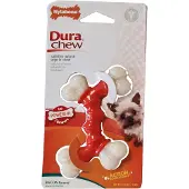 Nylabone H.splg double bend+bacon xs nbb502