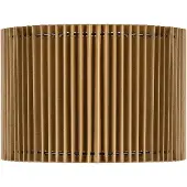 Home Sweet Home Papieren Gevouwen Lampenkap - Cilindrisch - Brown - ø30 x 20 cm - E27 fitting - Voor Hanglampen en Tafellampen - Ontworpen voor woonkamer en eetkamer