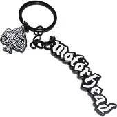 Rock Off Motorhead - Logo Ace Of Spades Charm Sleutelhanger - Wit