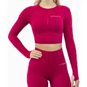 Fittastic Sportswear Longsleeve Wine Red