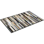 Wash & dry Mikado Stripes nature- - 50 x 75 cm