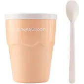 InnovaGoods Kop Voor Het Maken Van Ijs En Slushies Met Recepten - 9,4 x 12 cm