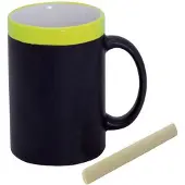 123 Kado koffiemokken Krijt mok geel