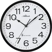 Atlanta - 4378-7 - Wandklok - Radiogestuurd