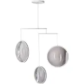 DCW éditions Focus Kroonluchter White | 3 Lights