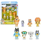 Bluey Pack Figure 8 Units Veelkleurig Kinderen