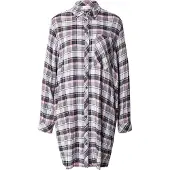 s.Oliver Blouse donkergrijs / rosa / wit