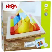 Haba 3D Vormspel Creatieve Steentjes, 2 rok/roky, Hout