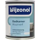 Wijzonol Badkamer Muurverf 1 LTR - Wit