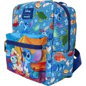 Loungefly Stitch En Scrump All-over Print Camping Mini Backpack