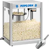 Royal Catering Popcornmachine - Roestvrij staal -