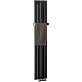Sapho Colonna badkamerradiator 298x1800 mm, leisteen met structuur