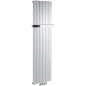 Hak Colonna Badkamerradiator 45x180cm, metallic zilver