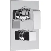 Sapho Dimy Inbouwthermostatische douchemengkraan, 3-weg, chroom