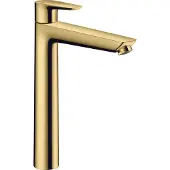 Hansgrohe Wastafelmengkraan Talis E 240 Eengreeps met Trekwaste Gepolijst Goud