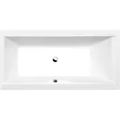 Polysan Cleo Rechthoekig bad 160x75x48cm, wit