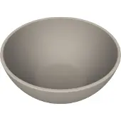 Arcqua Waskom prince opbouw 38x14 cm rond mat klei