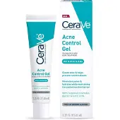 CeraVe Acne Control Gel AHA/BHA Acne Gel, salicylic acid Acne Treatment