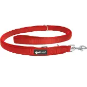 Petlando Verstelbare hondenriem Petlando Mesh dressuurlijn M Rood 2,3m - 20mm