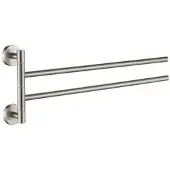 Plieger Vigo handdoekhouder 2 armig 45cm geborsteld chroom
