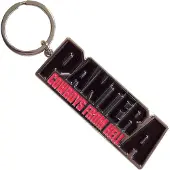 Rock Off Pantera - Cowboys From Hell Sleutelhanger - Zwart