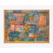 PGM Kunstdruk Paul Klee - Kreuze und Säulen 50x40cm