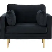 Svea - Sino fauteuil - zwart